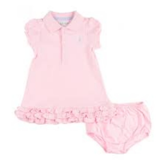 Ralph Lauren Other - Ralph Lauren Baby Girls Polo Pink Cupcake Set